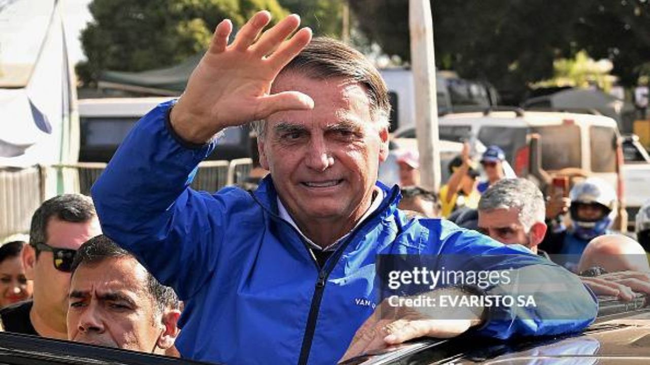 Ex-presidente Jair Bolsonaro | reprodução/	EVARISTO SA/Getty Imagens