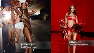 Angel Joan Smalls ilumina o Victoria’s Secret Fashion Show 2025 com elegância e poder