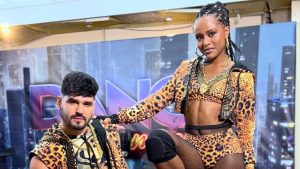 Duda Santos encanta jurados e plateia na Dança dos Famosos