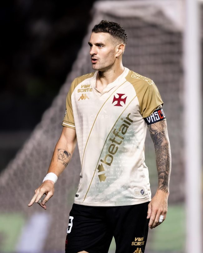 Vegetti vive maior jejum de gols desde que chegou ao Vasco da Gama