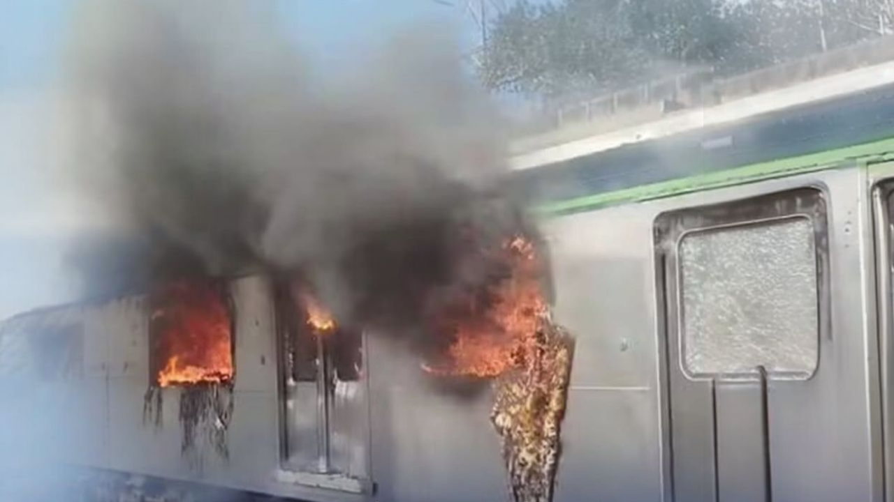 Acidente de trem em Recife | Reprodução/@blogdomagno