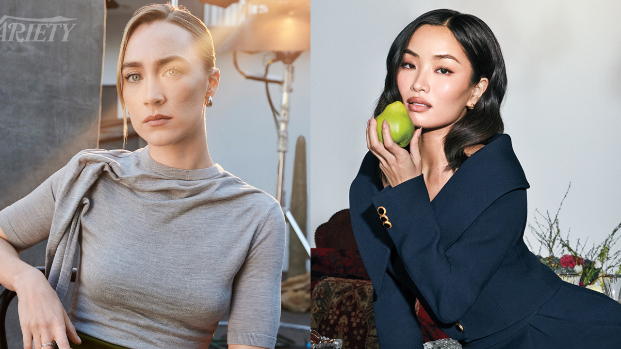 Saiorse Ronan e Anna Sawai | Reprodução/X/@variety