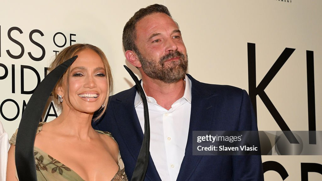 Jennifer Lopez e Ben Affleck | Reprodução/Slaven Vlasic/Getty Images Embed