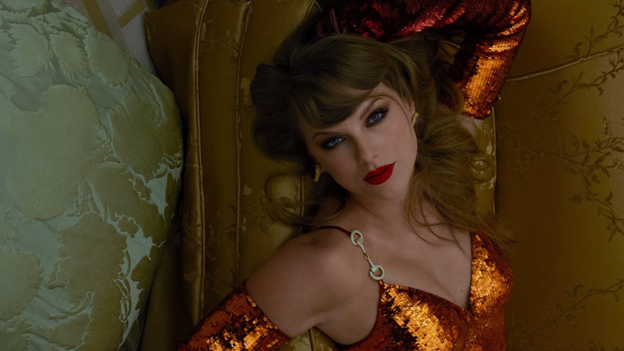 Taylor Swift em The Life of a Showgirl | Reprodução/X/@gucci