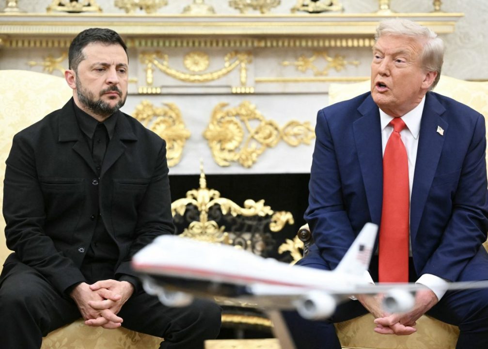 Trump e Zelensky conversaram por mais de 2 horas | Reprodução/Mandel Ngam/AFP