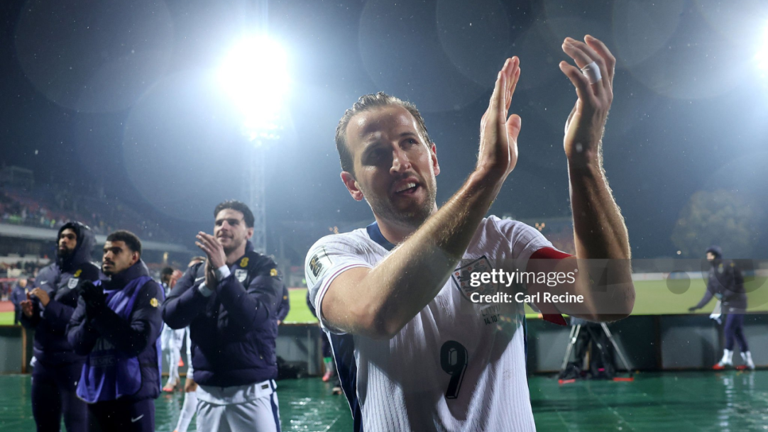 Inglaterra vence Letônia por 5 a 0 com show de Harry Kane