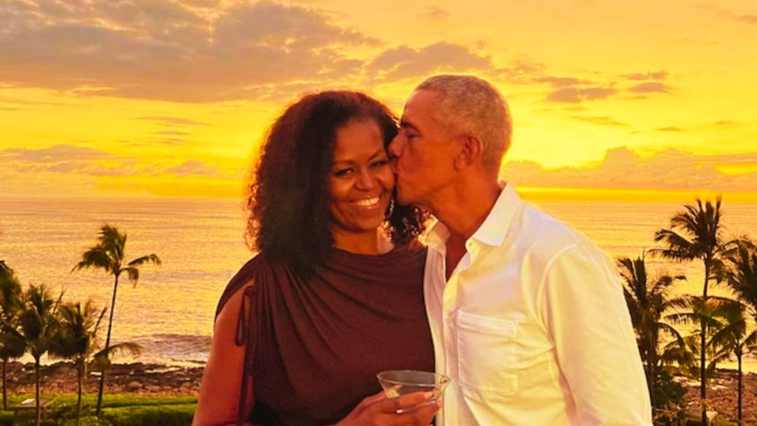 Michelle Obama faz declaração de amor para Barack Obama