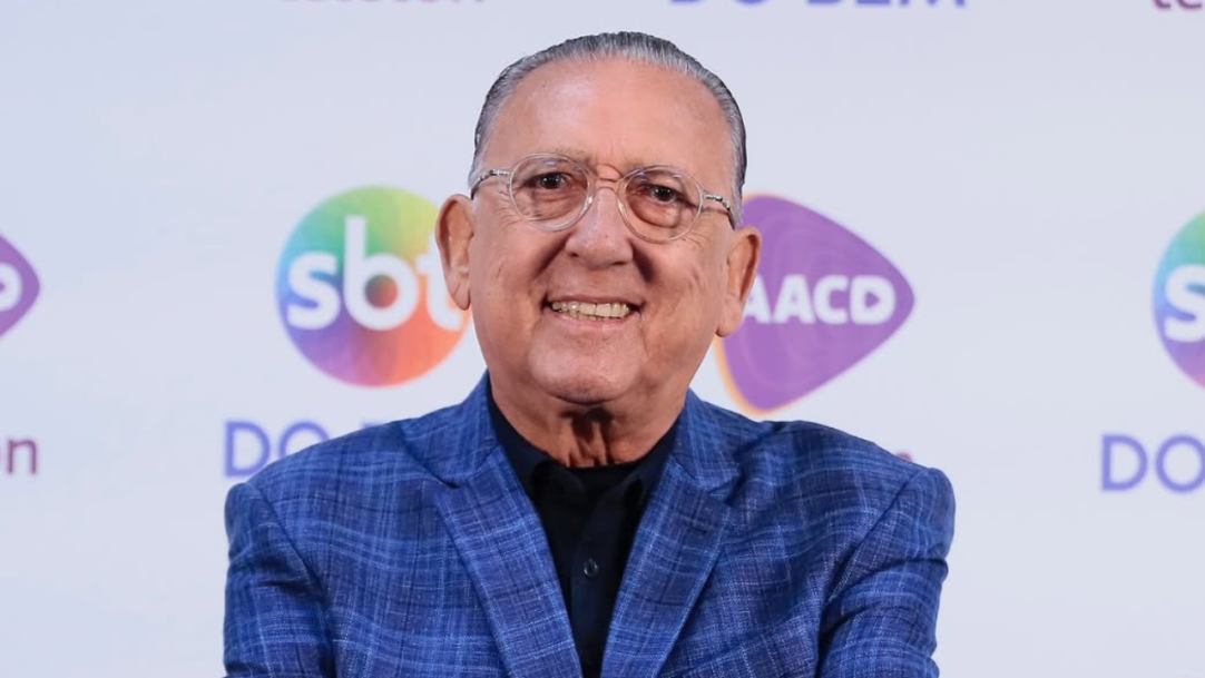 Galvão Bueno é internado em São Paulo por conta de uma pneumonia