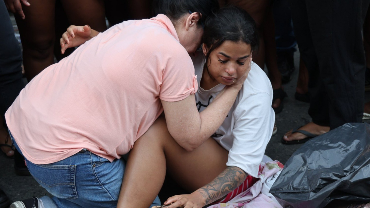 Familiar de um dos envolvidos na operação realizada no complexo da Penha | Reprodução/X/@choquei