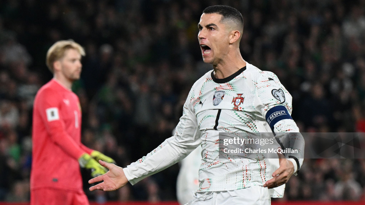 Cristiano Ronaldo | reprodução/Charles McQuillan/Getty Images Embed