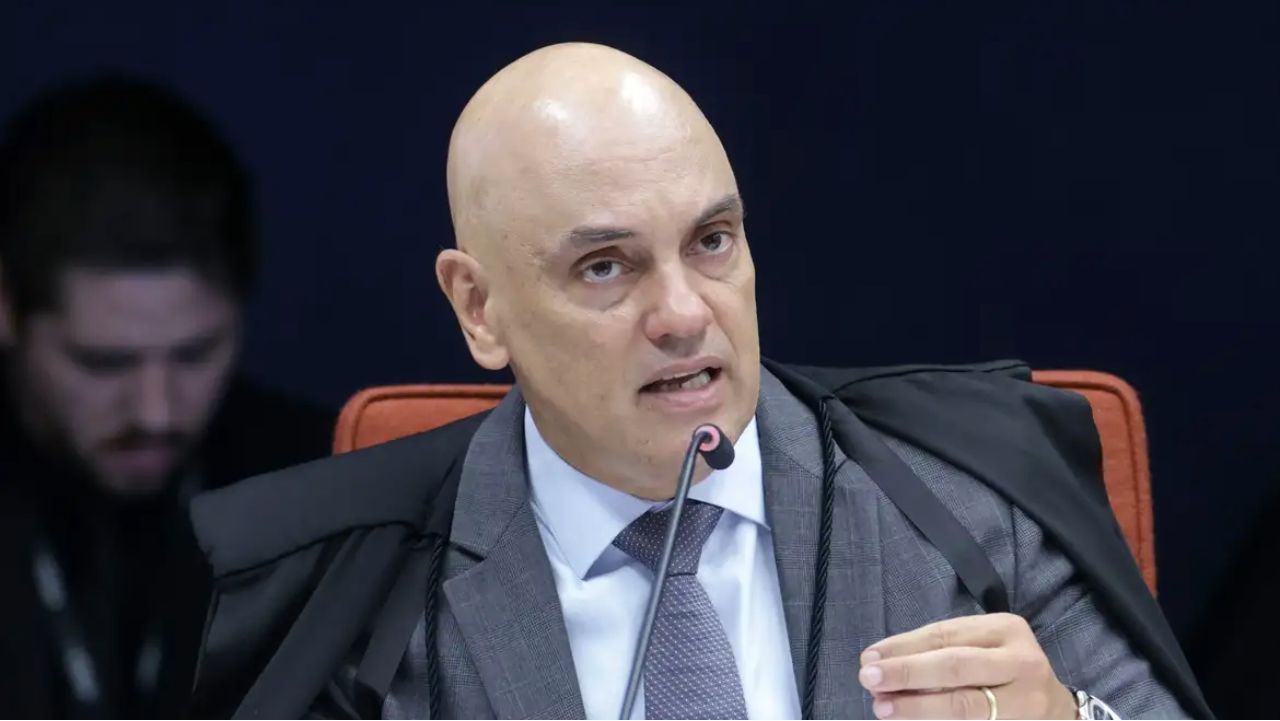 Alexandre de Moraes durante sessão do STF | Reprodução/Rosinei Coutinho/STF