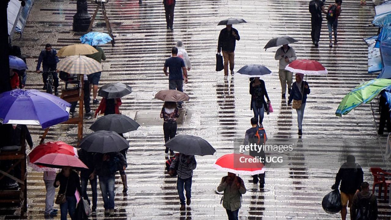 São Paulo durante as chuvas | Reprodução/UCG/Getty Images Embed
