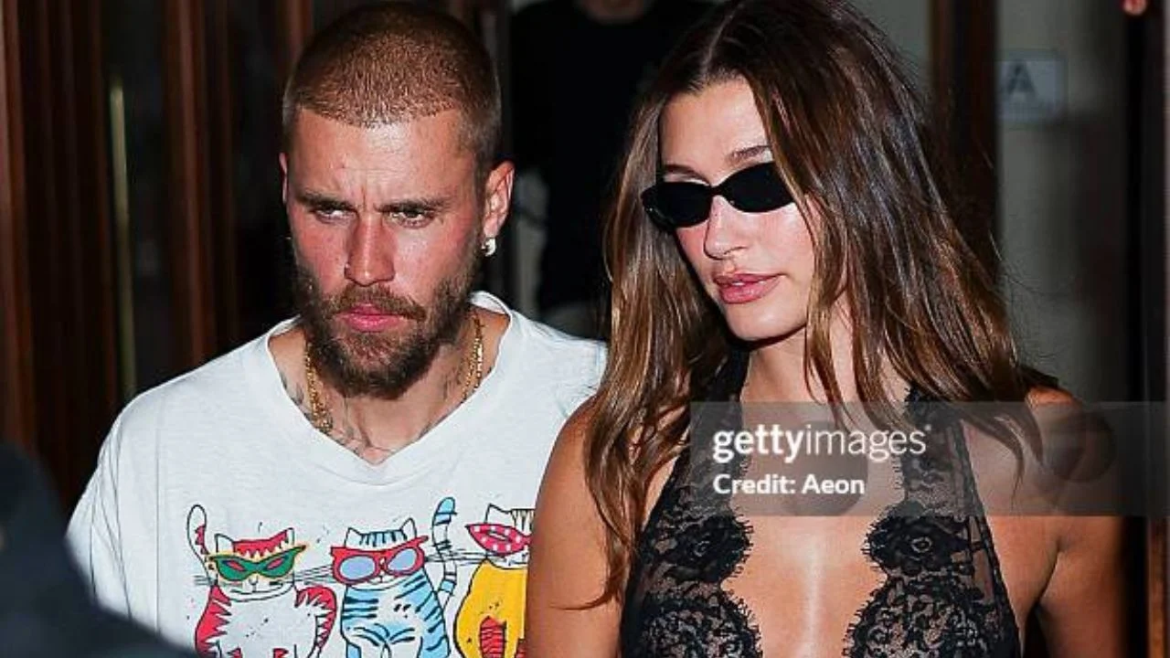 Justin e Hailey Bieber | Reprodução/Getty Imagens Embed/Aeon
