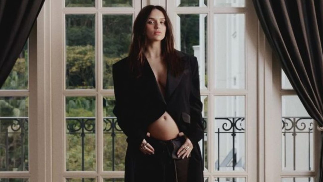 Rafa Kalimann exibe barrigão em reta final da gravidez