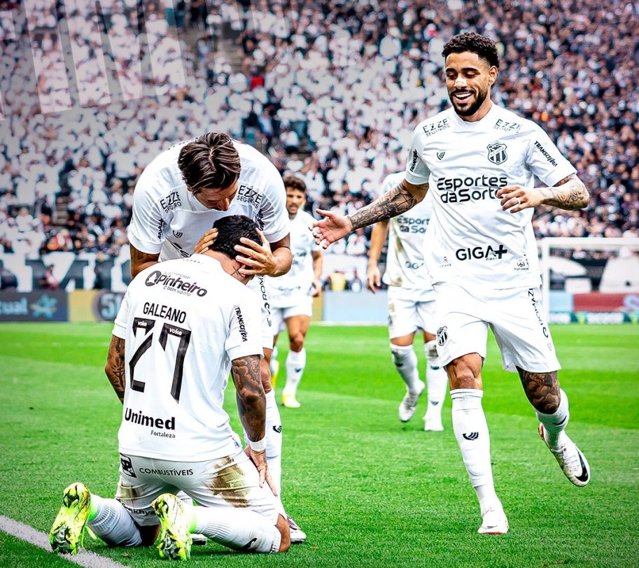 Corinthians é derrotado na Neo Química pelo Ceará e Libertadores fica distante