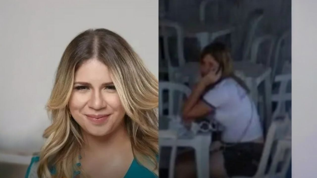 Marília Mendonça fotografada em um bar | Reprodução/Instagram/@pida