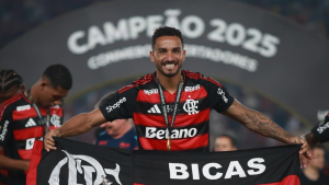 Danilo relata emoção no gol do tetra do Flamengo